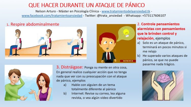 Cómo controlar los ataques de pánico en 5 minutos
