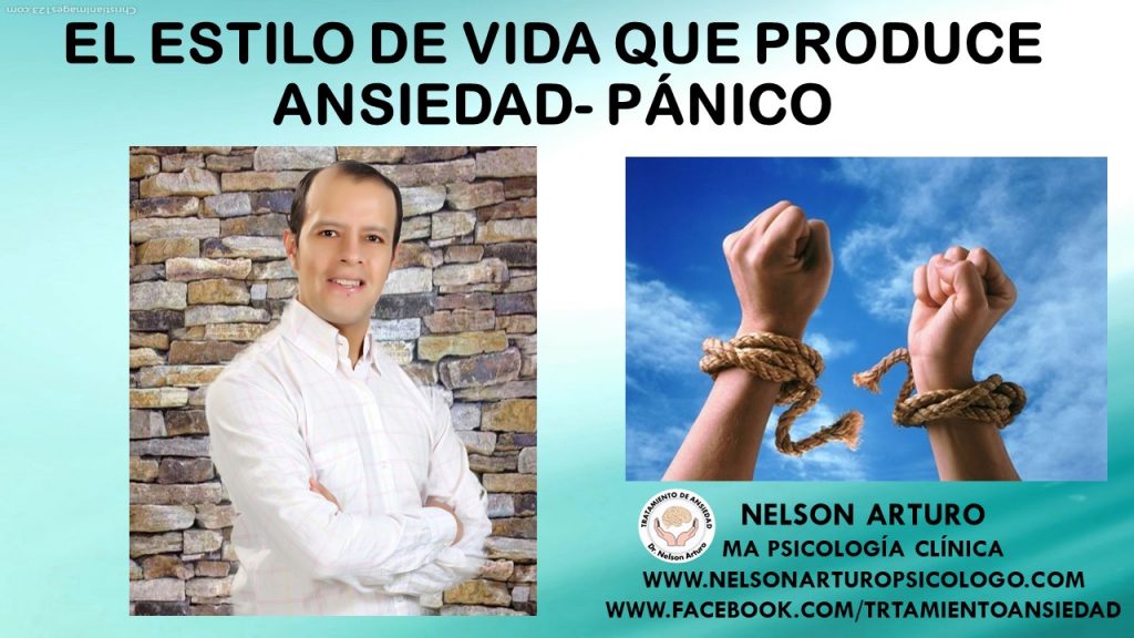 El estilo de vida que produce ansiedad