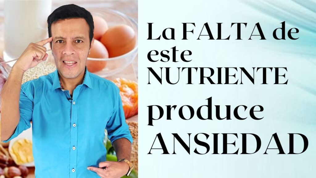 La Falta de este Nutriente te Causa Ansiedad