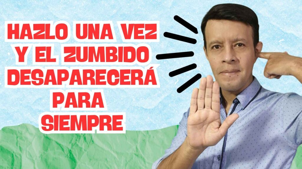 El zumbido desaparece para siempre con este ejercicio